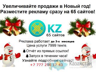 Как продавать больше в новый год. Актау(Мангистауская область)