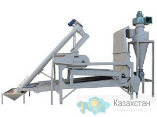Оборудование для шелушения и сепарации тыквенной семечки, 400кг/ч г. Далянь, КНР