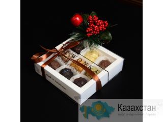 шоколадные конфеты и брендированный шоколад Алматы