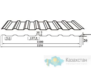 Линия для производства профнастила H20 в 2021 году китая Другое месторасположение