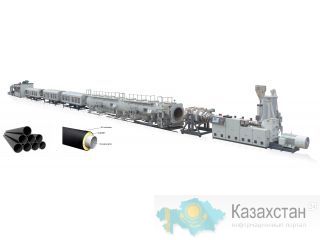 Экструзионные линии по производству труб-оболочек ПНД (HDPE) для ППУ труб Алматы и Алматинская область