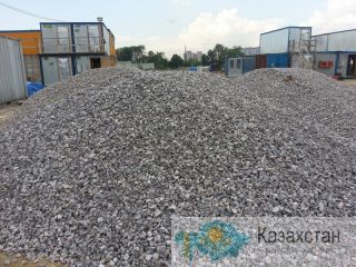 Доставка щебня различных фракций. Продажа сыпучих материалов Костанай