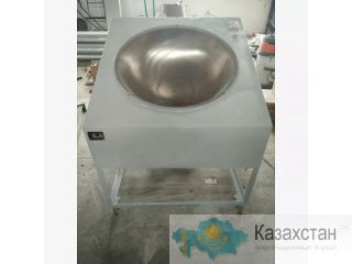 Вок (казан) для обжарки чая с электронным контролем температуры в китайском заводе Другое месторасположение