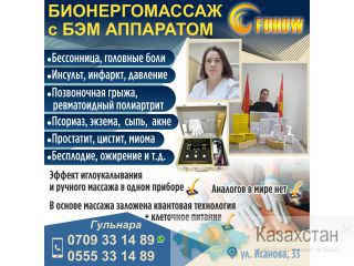 Биоэнергомассаж с Бэм аппаратом Бишкек
