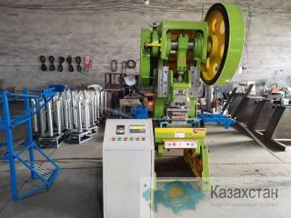 Линия по производству колючей проволоки Егозы из армированной ленты  Московский район