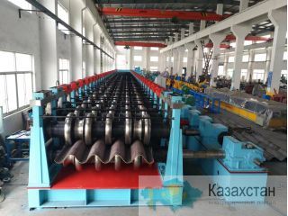 Линия по производству гофрированных металлических контрукций Москва