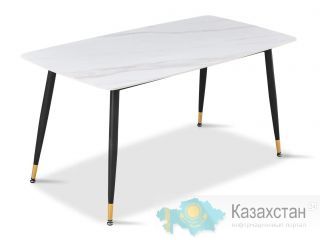 Стол обеденный Рио DT-2849.2, белый мрамор Астана