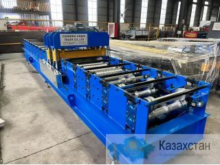 Линия для производства фальцевой кровли с изгибом карниза и замком шва Москва