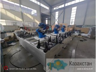 6-метровая роботизированная сварка с двумя станциями для кабельного лотка Москва