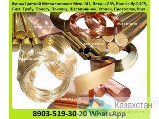 Куплю  Круги Латунные ЛС59-1, Л63,  Круги Бронзовые БрАЖ9-4, БрОФ10-1,  Неликвид, Складские Остатки.  Самовывоз по всей Росси Алматы и Алматинская область