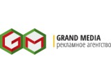 Логотип PА GrandMedia (рекламное агентство Гранд Медиа), ТОО
