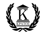 Логотип ТОО "Централизованное Юридическое Партнерство "KRATOS"